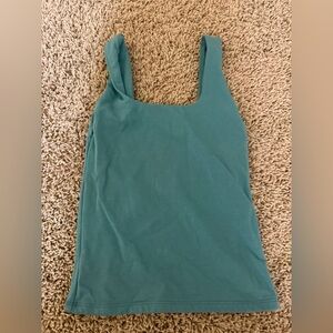 abercrombie and fitch blue tank
